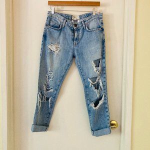 CURRENT / ELLIOTT Damaged Jeans 26